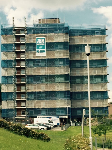 Domestic and Commercial Scaffolding  for Plymouth Devon and Cornwall