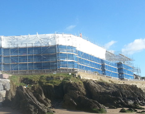 Domestic and Commercial Scaffolding  for Plymouth Devon and Cornwall